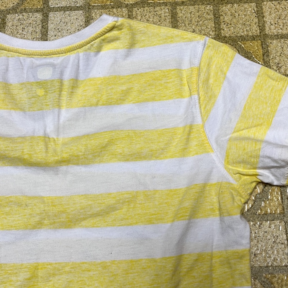 BNWOT John Deere yellow and white striped T-shirt - Picture 13 of 13